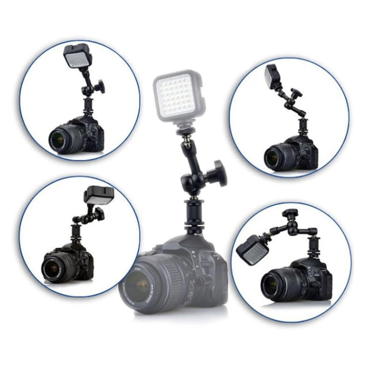 Brazo mágico articulado de fricción ajustable de 7 pulgadas para monitor LCD DSLR, 7 inch Magic Arm