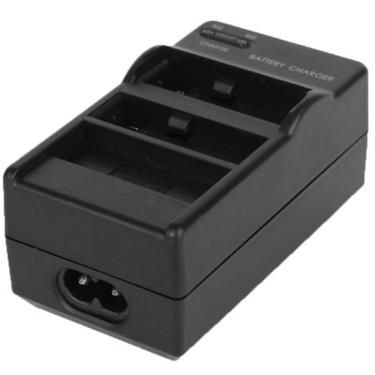 AHDBT-401 Cargador de Batería Doble para Cámara Digital + Cargador de Coche + Adaptador para GoPro HERO4, GP280-B