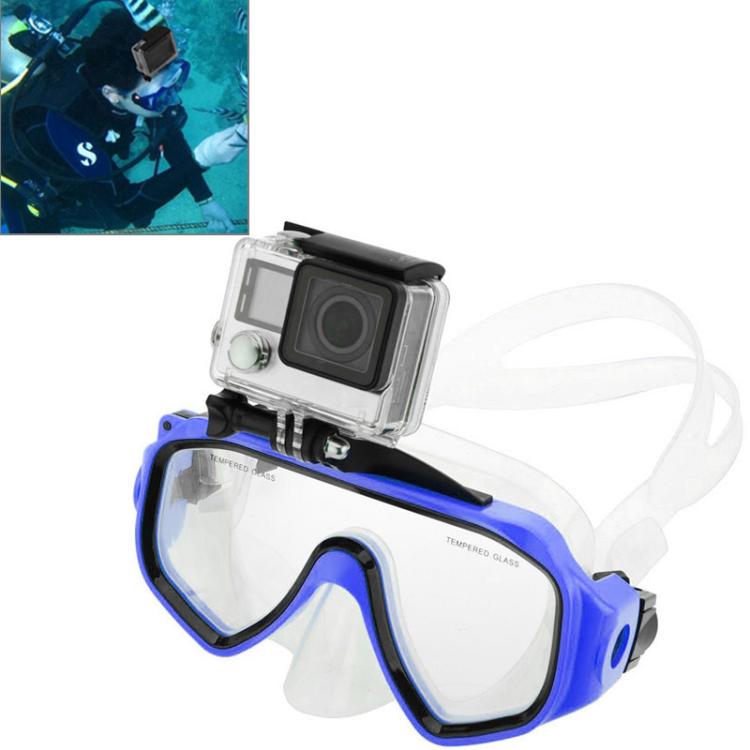 Equipo de buceo para deportes acuáticos Máscara de buceo Gafas de natación con montura para GoPro Hero11 Black / HERO10 Black / HERO9 Black /HERO8 / HERO7 /6/5/5 Session /4 Session /4/3+ /3/2/1, Insta360 ONE R,DJI Osmo Action y otras cámaras de acción ...