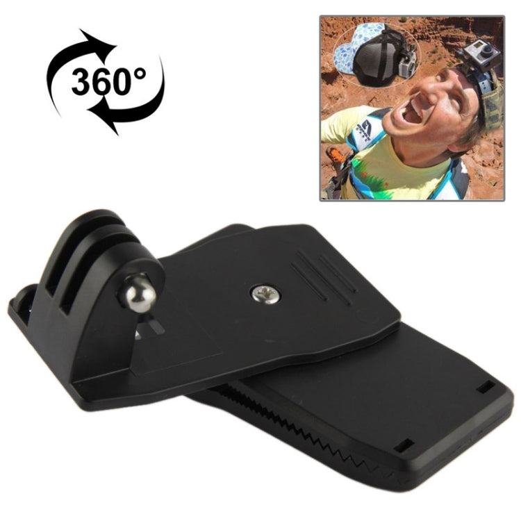 TMC Mochila con rotación de 360 grados Rec-Mounts Clip Clamp Mount para GoPro Hero11 Black / HERO10 Black /9 Black /8 Black /7/6/5/5 Session /4 Session /4/3+ /3/2/1, DJI OsmoCámaras de acción y otras cámaras de acción, Rec-Mounts Clip (Black)          ...