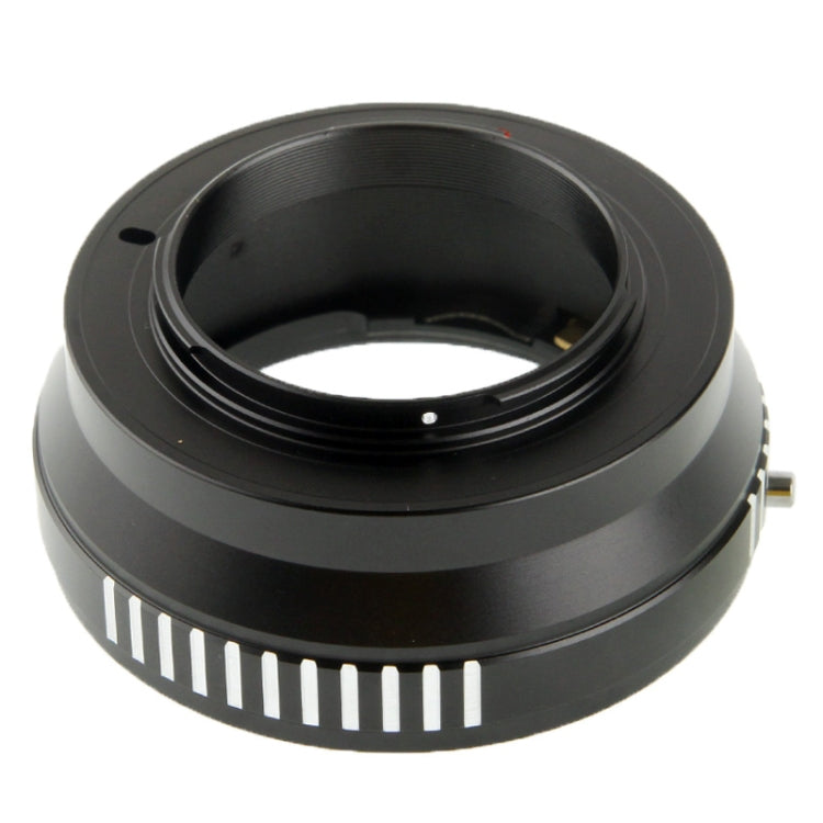 Anillo escalonado de montaje de lente MD a lente M4/3, For Olympus M4/3 (Black)