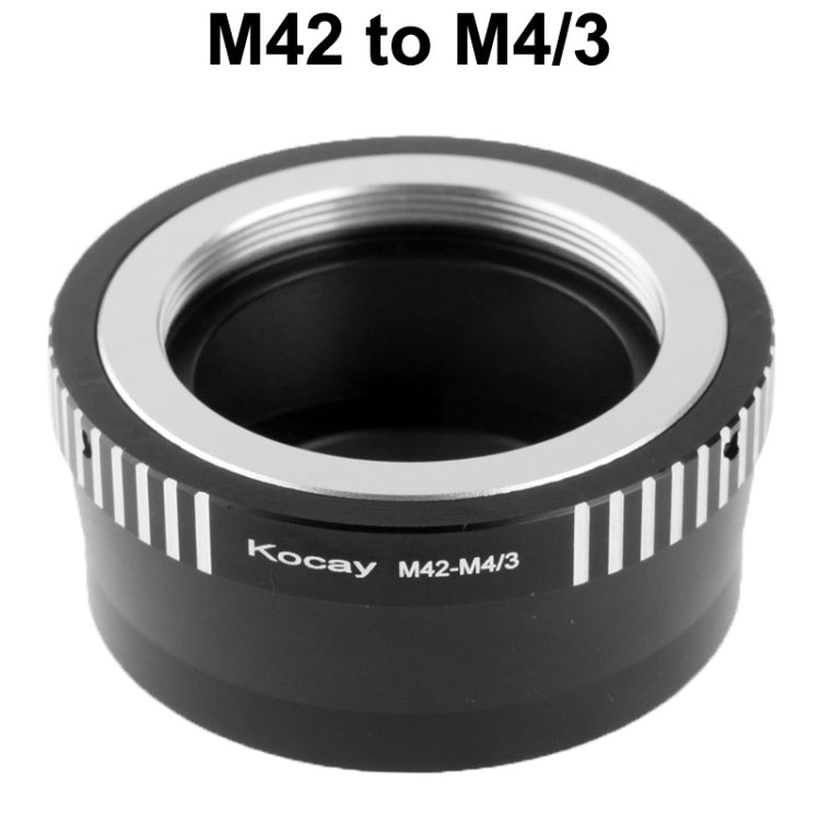 Anillo escalonado de montura de lente M42 a lente M4/3, M4/3 Lens