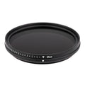 Filtro variable ajustable de densidad neutra atenuador ND de 52 mm Filtro ND 2 a ND 400, 52mm
