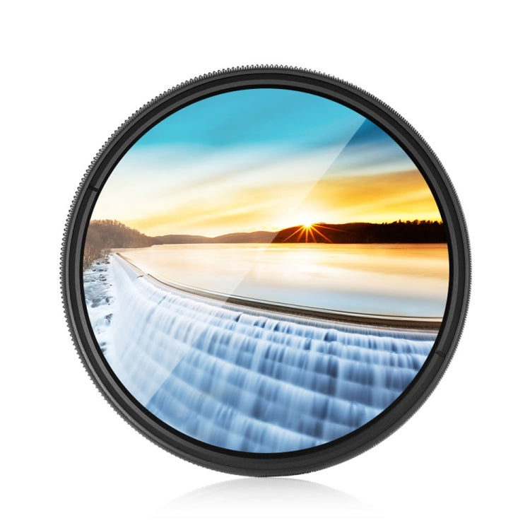 Filtro variable ajustable de densidad neutra atenuador ND de 77 mm Filtro ND 2 a ND 400, 77mm