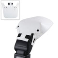 Difusor reflector de rebote Speedlite de luz de flash universal