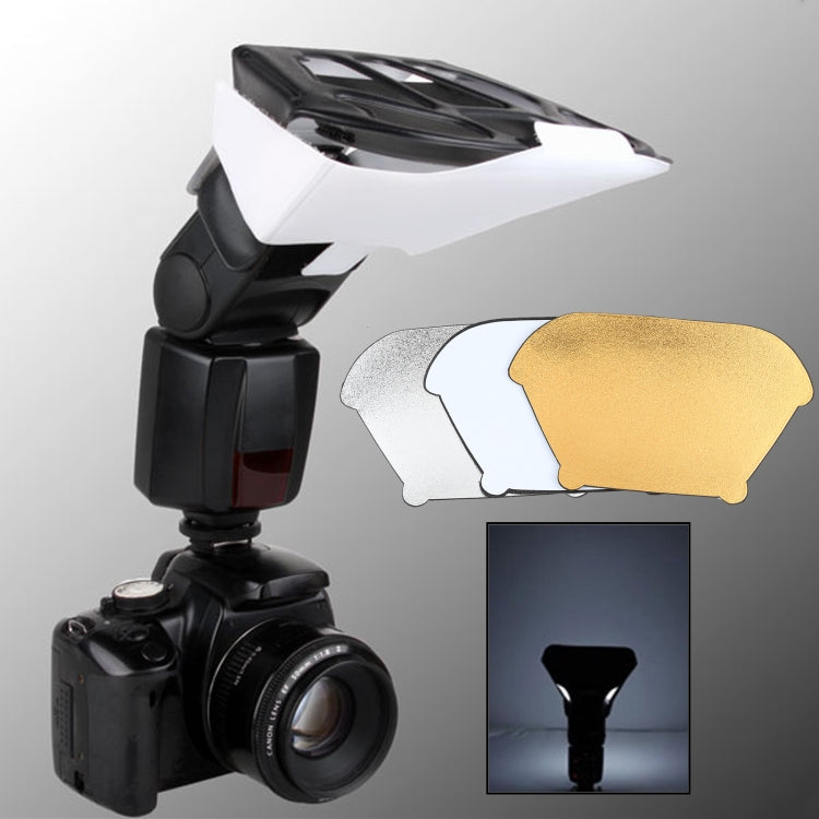 FB-20 Cámara universal Luz de flash superior Speedlite Difusor de flash de enfoque de rebote, FB-20