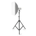 Soporte de iluminación de aluminio para fotografía profesional, altura de 68cm-200cm, para luz de Flash de estudio