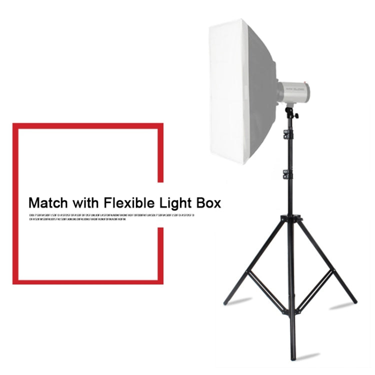 Soporte de iluminación de aluminio para fotografía profesional, altura de 68cm-200cm, para luz de Flash de estudio