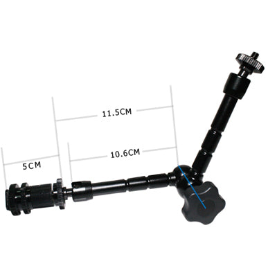 Brazo mágico articulado de 11 pulgadas para monitor de campo LCD/cámara DSLR/luces de vídeo
