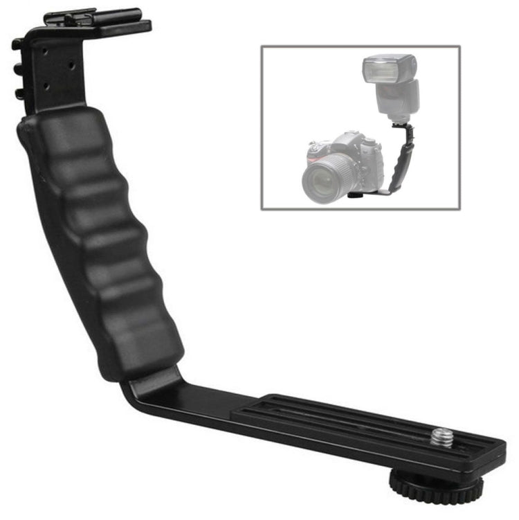 Soporte de metal para flash profesional universal para cámara/cámara digital DSLR, L-bracket