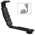 Soporte de metal para flash profesional universal para cámara/cámara digital DSLR, L-bracket