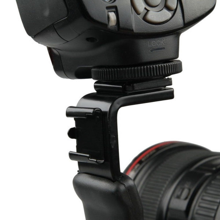 Soporte de metal para flash profesional universal para cámara/cámara digital DSLR, L-bracket