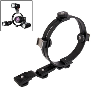 Soporte en forma de O para luz de vídeo de videocámara, O-Bracket