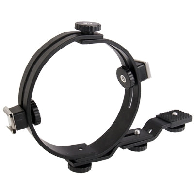 Soporte en forma de O para luz de vídeo de videocámara, O-Bracket