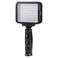 LED-5009 Luz de vídeo de 120 LED con hojas suaves y filtros amarillos y batería de iones de litio Sony NP-F770/750 de 7,4 V 4400 mAh para cámara/videocámara, 120 LED with NP-F770