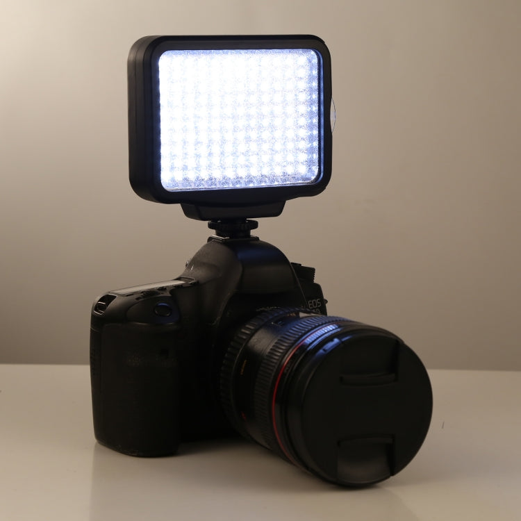 LED-5009 Luz de vídeo de 120 LED con hojas suaves y filtros amarillos y batería de iones de litio Sony NP-F770/750 de 7,4 V 4400 mAh para cámara/videocámara, 120 LED with NP-F770