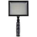 LED-187A 187 Luz de vídeo LED para cámara/videocámara y batería de iones de litio Sony NP-F770 de 7,4 V 4400 mAh y con hojas suaves y filtros amarillos, 187 LED with NP-F770