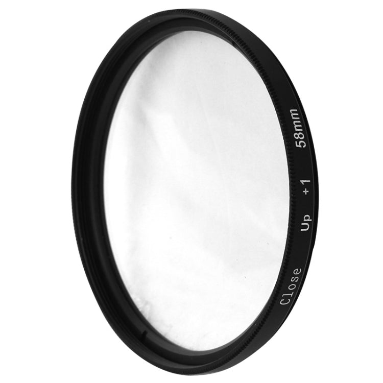 Filtro de lente de primer plano 6 en 1 de 58 mm Filtro de lente macro + anillo adaptador de filtro para GoPro HERO3, 6 in 1 58mm