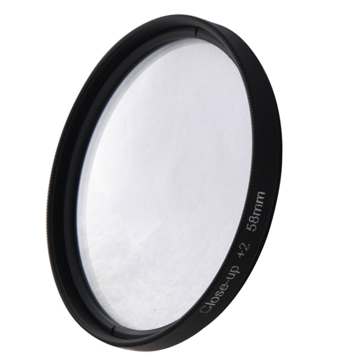 Filtro de lente de primer plano 6 en 1 de 58 mm Filtro de lente macro + anillo adaptador de filtro para GoPro HERO3, 6 in 1 58mm