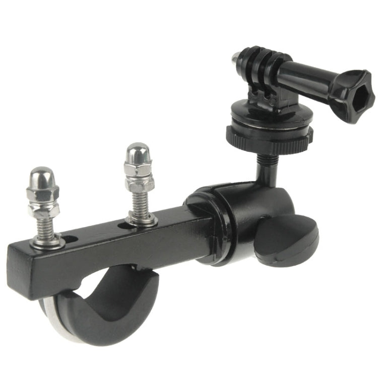 Tija de sillín para manillar, soporte para poste grande, abrazadera para bicicleta, Moto, con adaptador de montaje para trípode y tornillo para GoPro Hero11 Black / HERO10 Black /9 Black /8 Black /7/6/5/5 Session /4 Session /4/3+ /3/2 /1, DJI Osmo Acti...