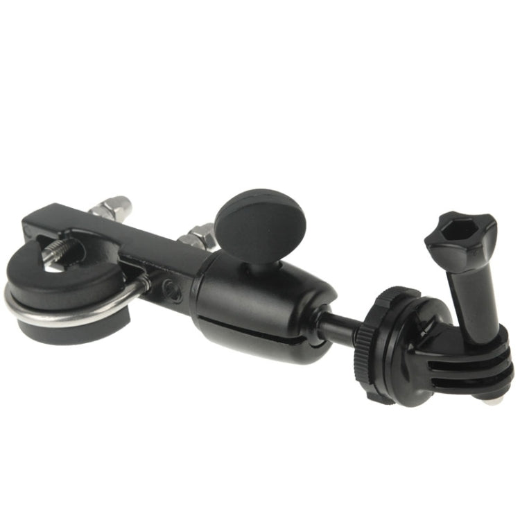 Tija de sillín para manillar, soporte para poste grande, abrazadera para bicicleta, Moto, con adaptador de montaje para trípode y tornillo para GoPro Hero11 Black / HERO10 Black /9 Black /8 Black /7/6/5/5 Session /4 Session /4/3+ /3/2 /1, DJI Osmo Acti...