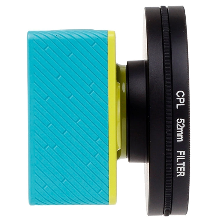 Filtro CPL de 52 mm Filtro de lente polarizador circular con tapa para cámara deportiva Xiaomi Xiaoyi 4K+ / 4K, Xiaoyi Lite, Xiaoyi, 52mm CPL Filter