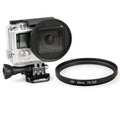 Filtro de lente UV de círculo redondo de 52 mm para GoPro HERO4 / 3+, UV Lens