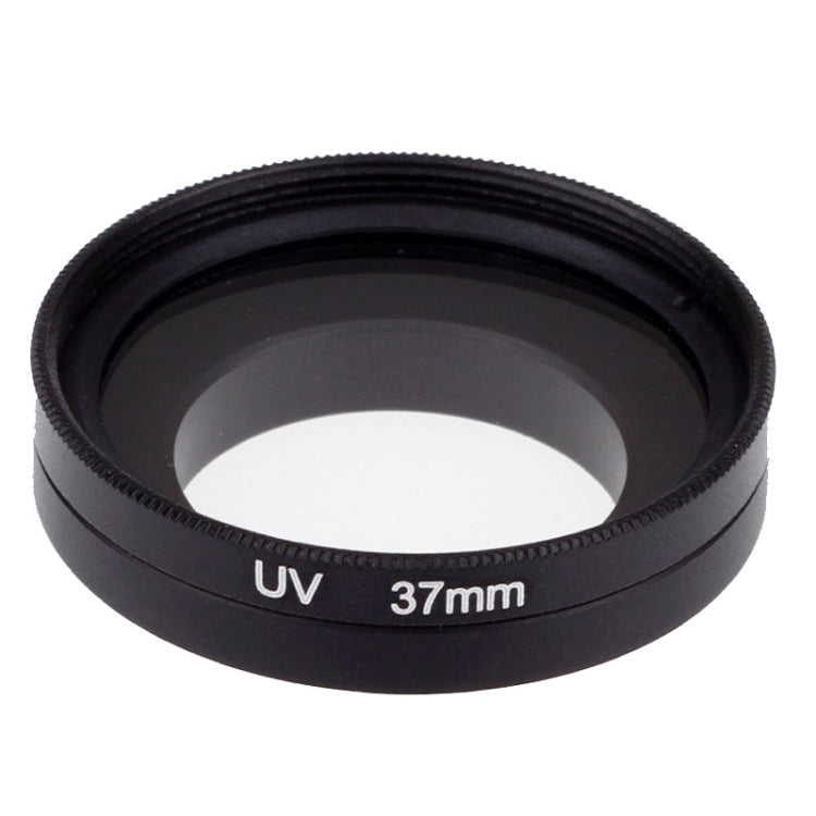 Filtro de lente con filtro UV de 37 mm con tapa para cámara deportiva Xiaomi Xiaoyi 4K+ / 4K, Xiaoyi Lite, Xiaoyi, 37mm UV Filter