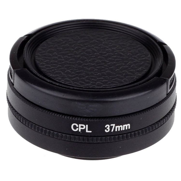 Filtro CPL de 37 mm Filtro de lente polarizador circular con tapa para cámara deportiva Xiaomi Xiaoyi 4K+ / 4K, Xiaoyi Lite, Xiaoyi, 37mm CPL Filter