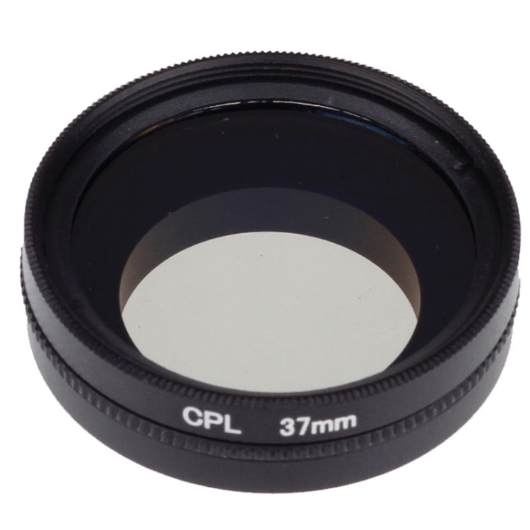 Filtro CPL de 37 mm Filtro de lente polarizador circular con tapa para cámara deportiva Xiaomi Xiaoyi 4K+ / 4K, Xiaoyi Lite, Xiaoyi, 37mm CPL Filter