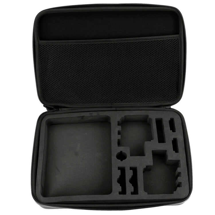 Estuche de viaje portátil impermeable a prueba de golpes para GoPro Hero11 Black / HERO10 Black / HERO9 Black / HERO8 Black / HERO7 /6/5/5 Session /4 Session /4/3+ /3/2/1, DJI Osmo Action y otros accesorios para cámaras de acción, Tamaño: 32 cm x 22 cm...