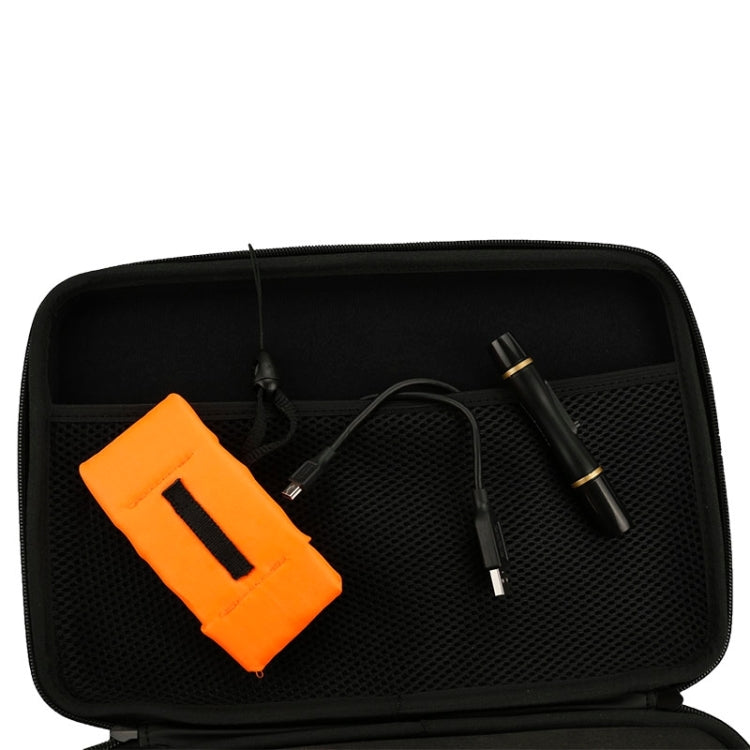 Estuche de viaje portátil impermeable a prueba de golpes para GoPro Hero11 Black / HERO10 Black / HERO9 Black / HERO8 Black / HERO7 /6/5/5 Session /4 Session /4/3+ /3/2/1, DJI Osmo Action y otros accesorios para cámaras de acción, Tamaño: 32 cm x 22 cm...