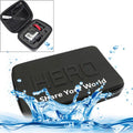 Estuche de viaje portátil impermeable a prueba de golpes para GoPro Hero11 Black / HERO10 Black / HERO9 Black / HERO8 Black / HERO7 /6/5/5 Session /4 Session /4/3+ /3/2/1, DJI Osmo Action y otros accesorios para cámaras de acción, Tamaño: 16 cm x 12 cm...