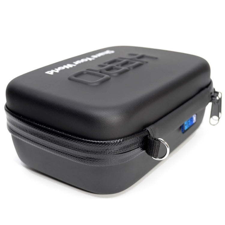Estuche de viaje portátil impermeable a prueba de golpes para GoPro Hero11 Black / HERO10 Black / HERO9 Black / HERO8 Black / HERO7 /6/5/5 Session /4 Session /4/3+ /3/2/1, DJI Osmo Action y otros accesorios para cámaras de acción, Tamaño: 16 cm x 12 cm...