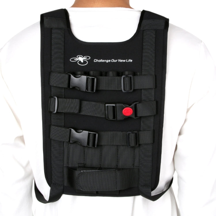 Mochila de hombro Estuche de transporte Bolsa multiusos Correa para el cuello Cinturón para Dji Phantom 3/2/1 / Vision+, Transporte disponible para Quadcopter, Control remoto, Batería, Hélices