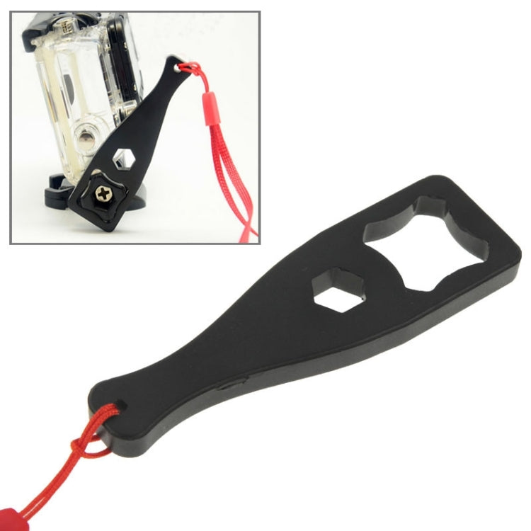 Llave inglesa con tapón de rosca de varilla de tornillo de plástico con cordón para GoPro Hero11 Black / HERO10 Black / HERO9 Black /HERO8 / HERO7 /6/5/5 Session /4 Session /4/3+ /3/2/1/Max, DJI OSMOCámaras de acción y otras cámaras de acción          ...