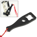 Llave inglesa con tapón de rosca de varilla de tornillo de plástico con cordón para GoPro Hero11 Black / HERO10 Black / HERO9 Black /HERO8 / HERO7 /6/5/5 Session /4 Session /4/3+ /3/2/1/Max, DJI OSMOCámaras de acción y otras cámaras de acción          ...