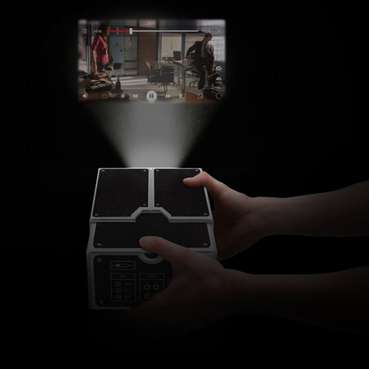 Proyector de cartón para teléfono inteligente/proyector de teléfono móvil DIY cine portátil