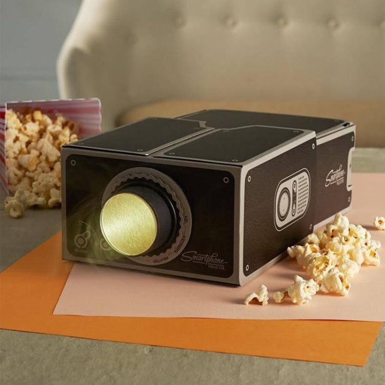 Proyector de cartón para teléfono inteligente/proyector de teléfono móvil DIY cine portátil