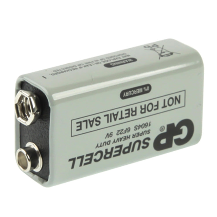 Batería resistente de 9V 6F22 1604D para cámaras/juguetes/dispositivos electrónicos