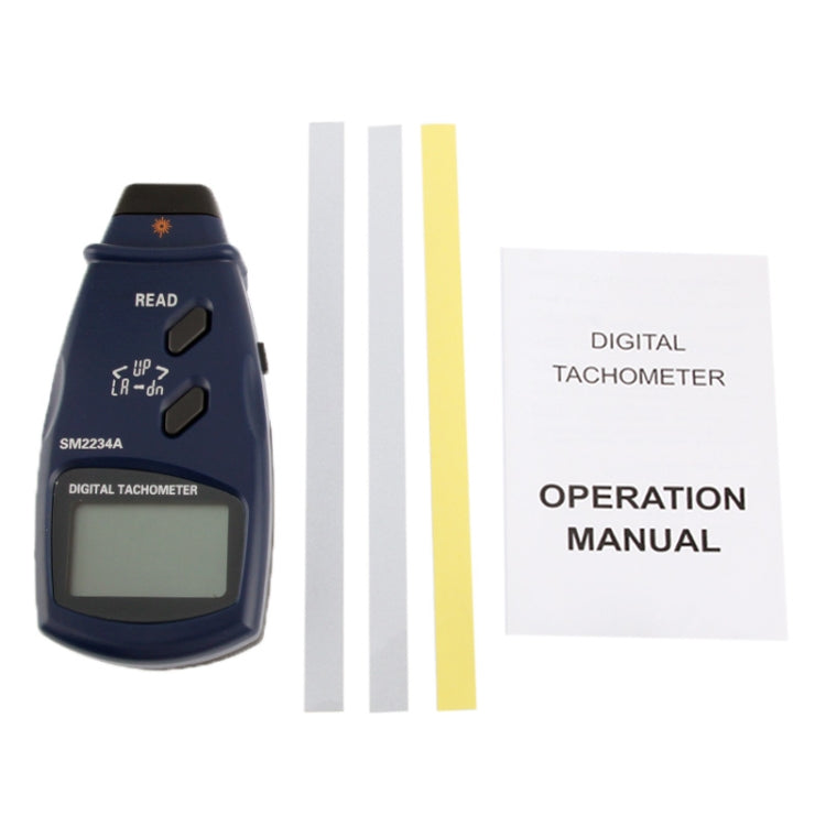 Tacómetro fotográfico láser digital sin contacto RPM Tach, SM2234A