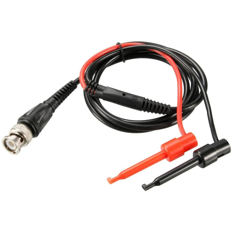 1 par de clips de sonda de prueba tipo gancho negro y rojo de 56 mm (tamaño grande)