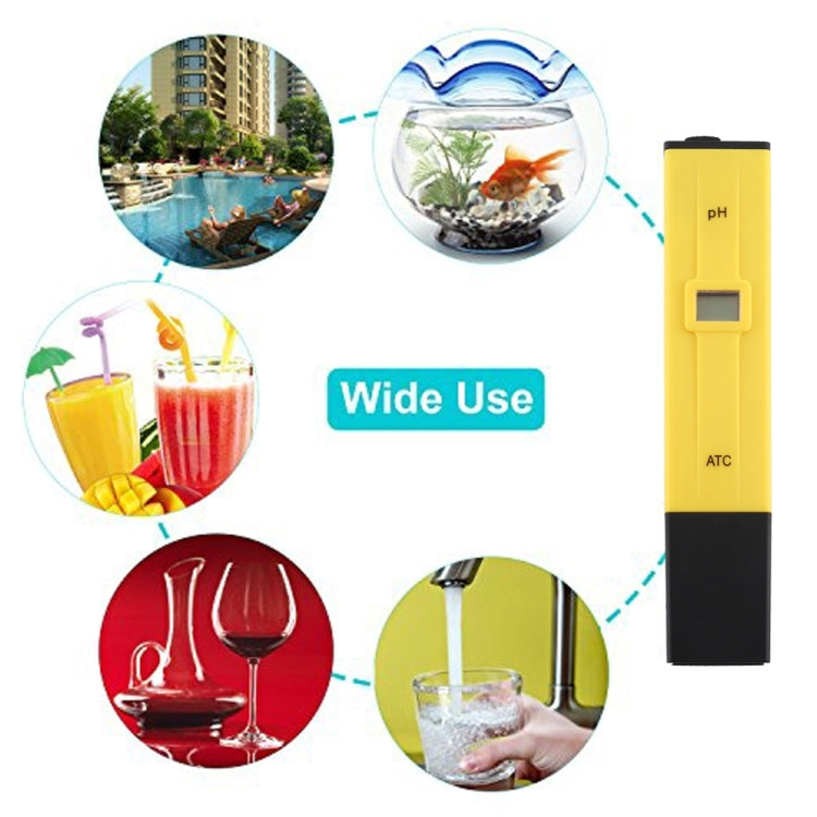 Medidor de PH de bolsillo con ATC, ATC PH Meter