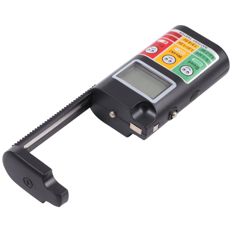 Probador de batería de pantalla LCD digital para R20S / R14S / R6S / R03 / R1 / Botón / 6F22