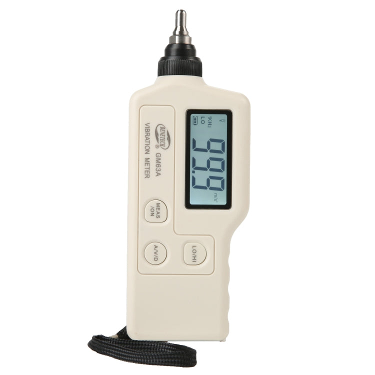 BENETECH GM63A Medidor de Vibraciones Probador Digital Analizador de Vibrómetro Velocidad de Aceleración, BENETECH GM63A