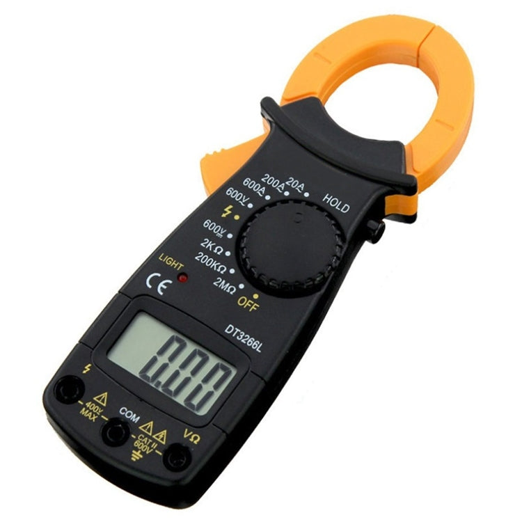 Pinza amperimétrica digital de 3 1/2, lectura máxima de 1999, DT3266L