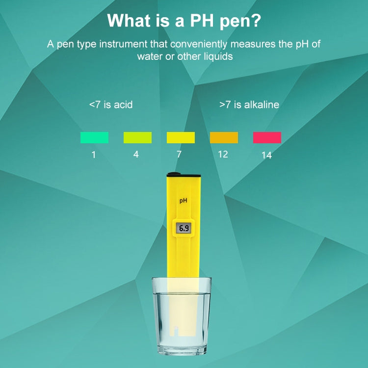 Medidor de PH tipo pluma, PH Meter
