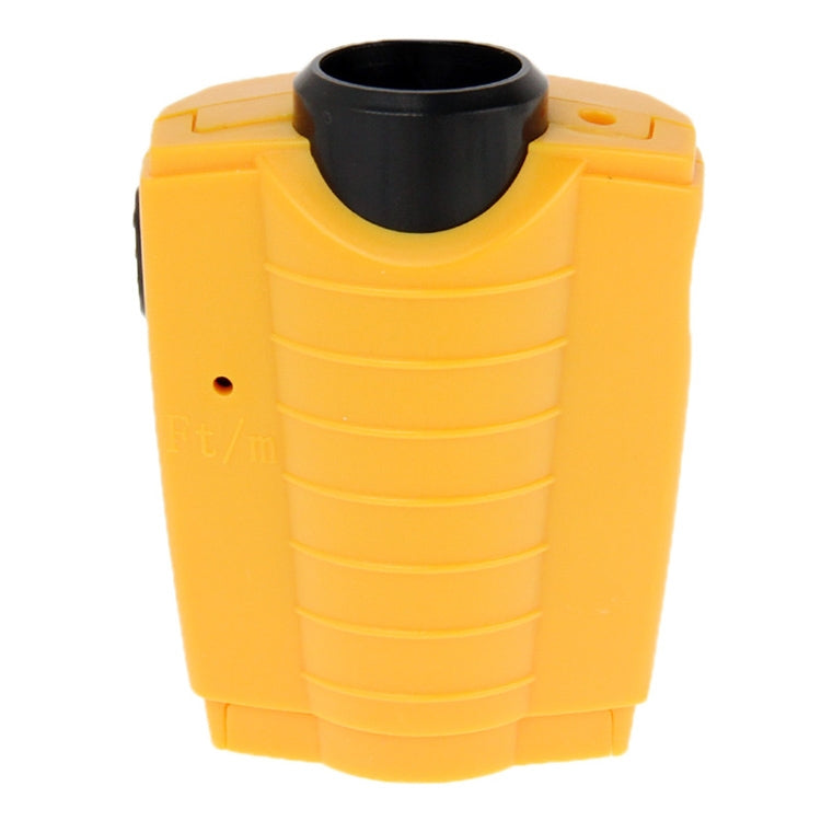 Mini medidor de distancia ultrasónico con puntero láser, Orange