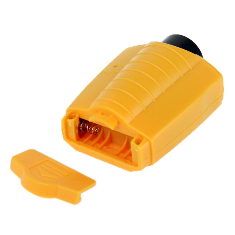 Mini medidor de distancia ultrasónico con puntero láser, Orange