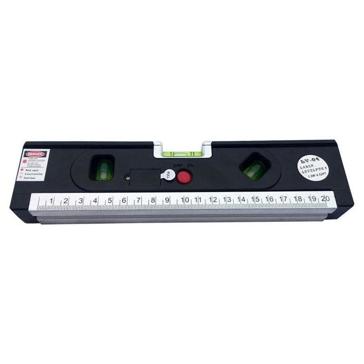 Nivel Láser con Cinta Métrica Pro 4 (100cm) / Nivel Burbujas con Luz LED, LV-04